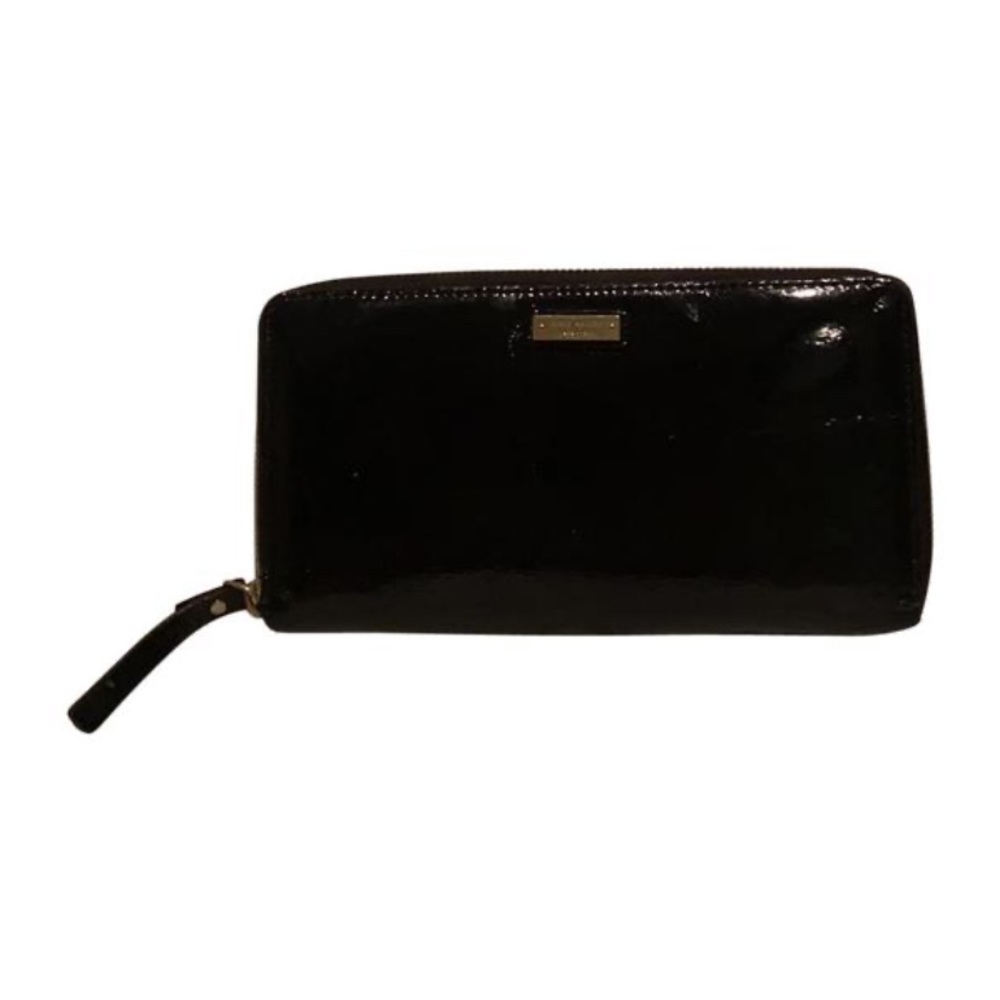 Black leather Kate Spade Wallet